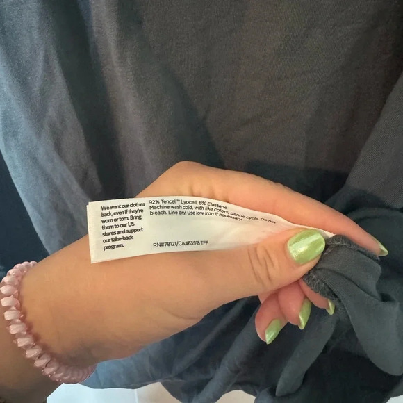 Eileen Fisher Jewel Neck Slim Dress Small New - Picture 6 of 6